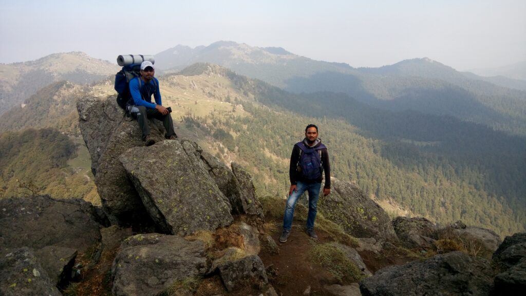 Completed the toughest stretch from Churdhar Trek