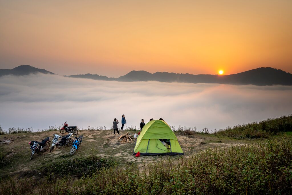 rent camping gear in himachal
