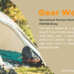 Quechua MH100 2-Person Camping Tent
