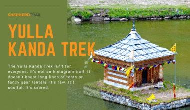 Yulla Kanda Trek Journey to the Highest Krishna Temple in the World